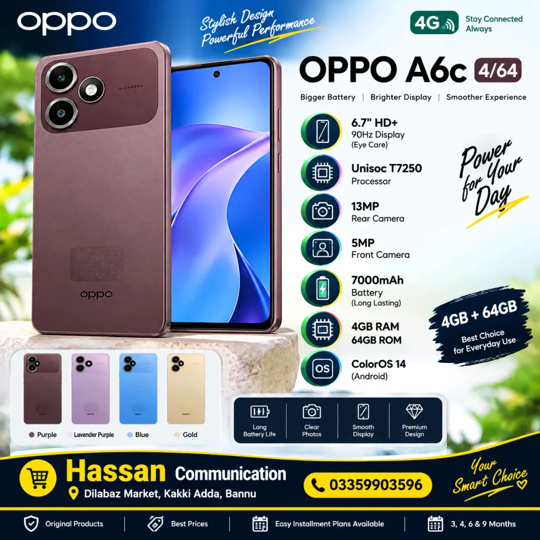 Oppo A6c 4/64