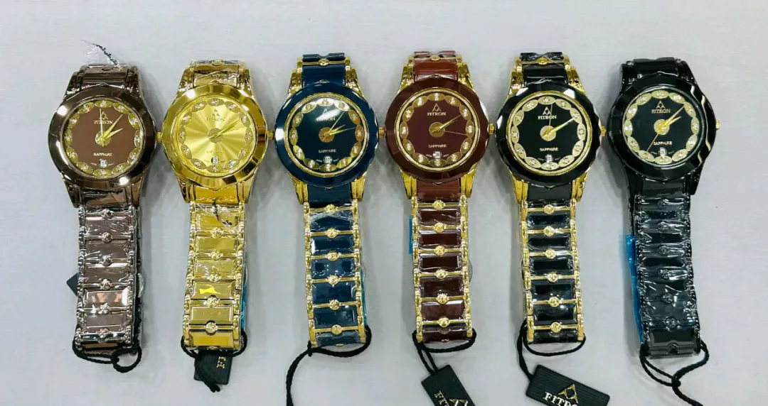 frrton Gold Women's Chain Strap Watch 22mm
*Product Description*: 
*Product Details*:Material: Aluminum
Pattern: Chain Strap
Gender: Women's
Watch Case Shape: Round
Display Format: 12-Hour Format
Product Feature: Chic Everyday Design That Upgrades Any Out