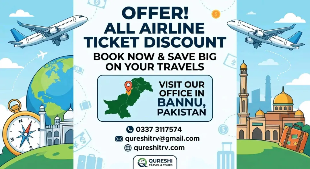 Domestic & International Flights Big Discount