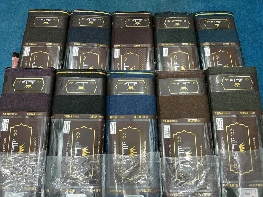SULTAN Kashgar Premium Fabric | Crowned Quality | Multiple Elegant Colors