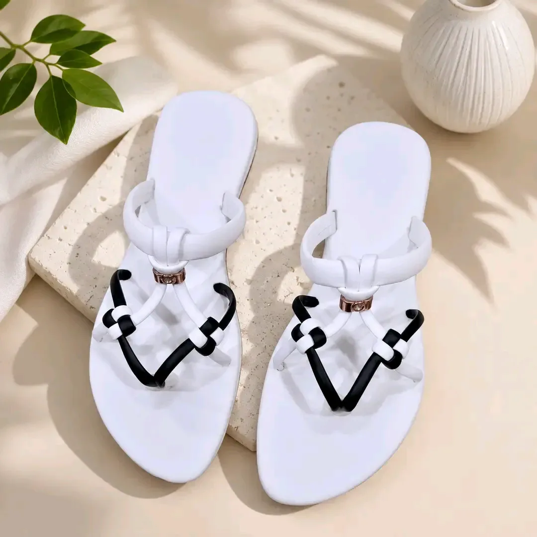 Stylish New Fancy Women's Slippers High Quality
*Product Description*: 
*Product Details*:Material: Rexine
Pattern: Beads
Gender: Women's
Product Feature: Fancy
Available Sizes: 7, 8, 9, 10
Size Chart: Size Chart Attached
Package Includes: 2 x Slippers
 C