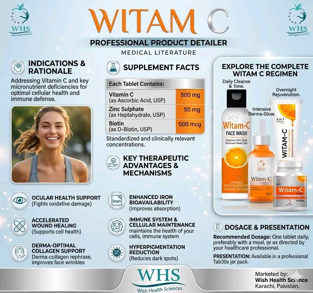WITAM C RANG FASWASH,CREAM ,SERUM ,TAB